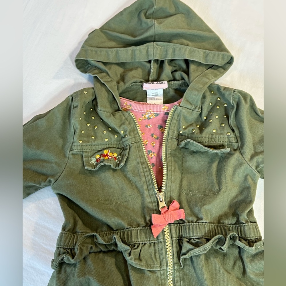 Little Lass top and jacket - Picture 2 of 10